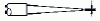 1124-0036 kärkielementti, 0.2mm piikki